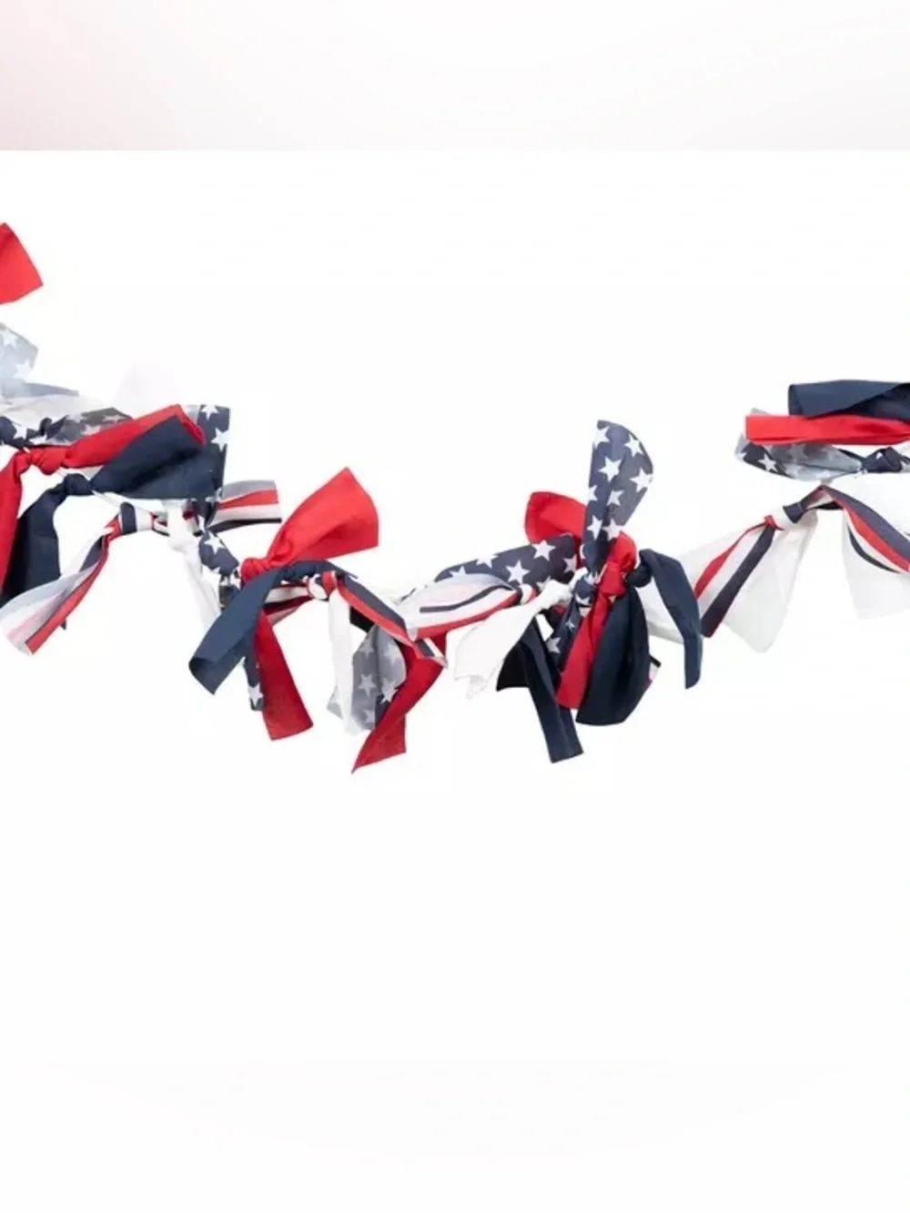 Patriotic Fabric Garland